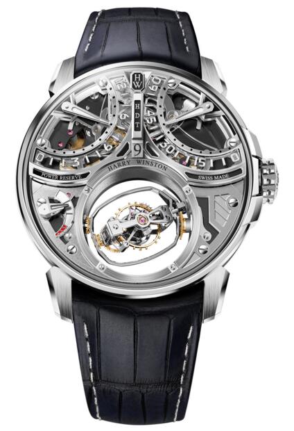 Harry Winston Histoire de Tourbillon 9 HCOMTT47WW001 fake watch